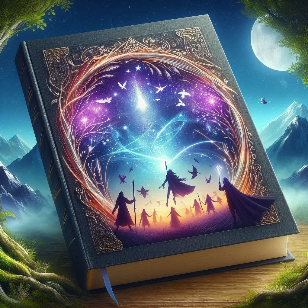 Magic Ebook cover for Fantasy story 5