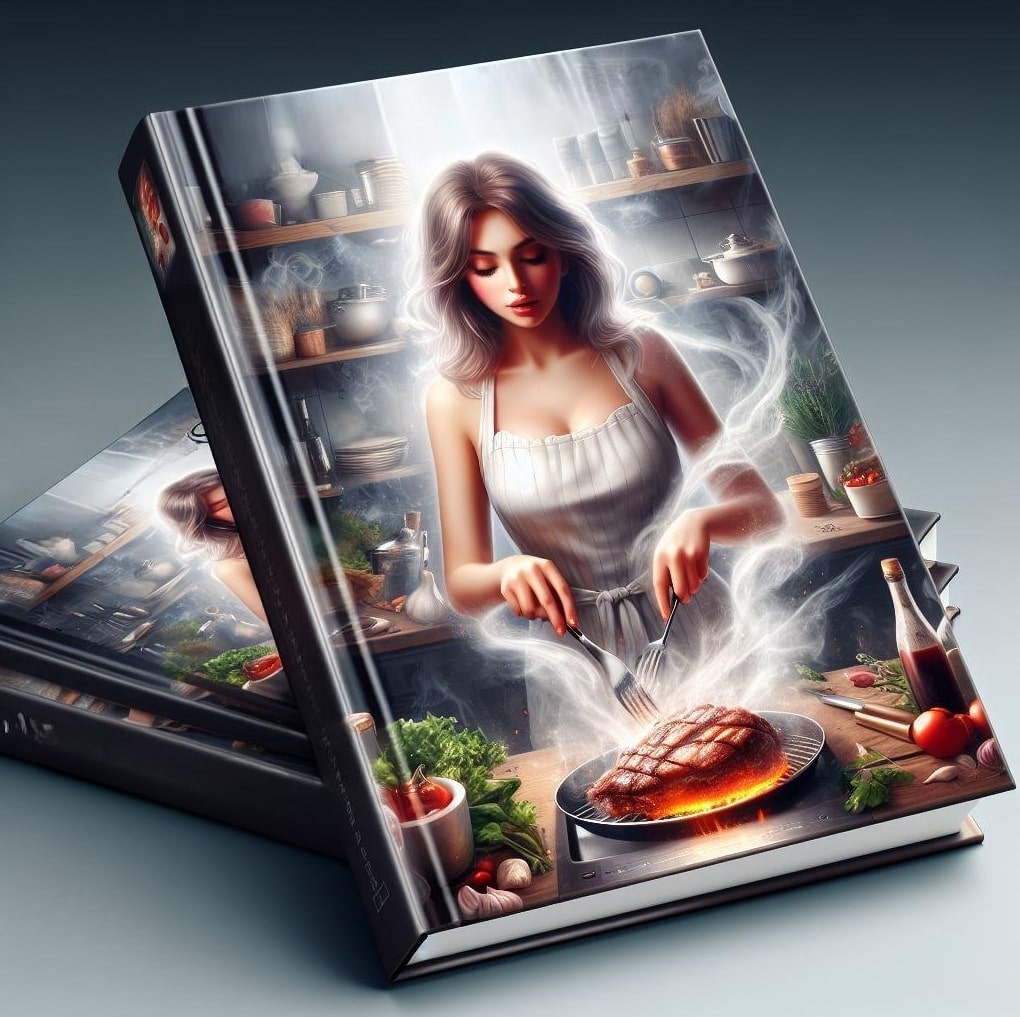 My love of cooking book cover