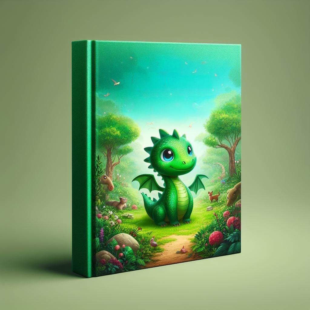 The Little Green Dragon book cover 10