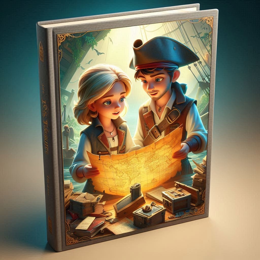 The Lost Treasure of Pirate Pete child book cover 4