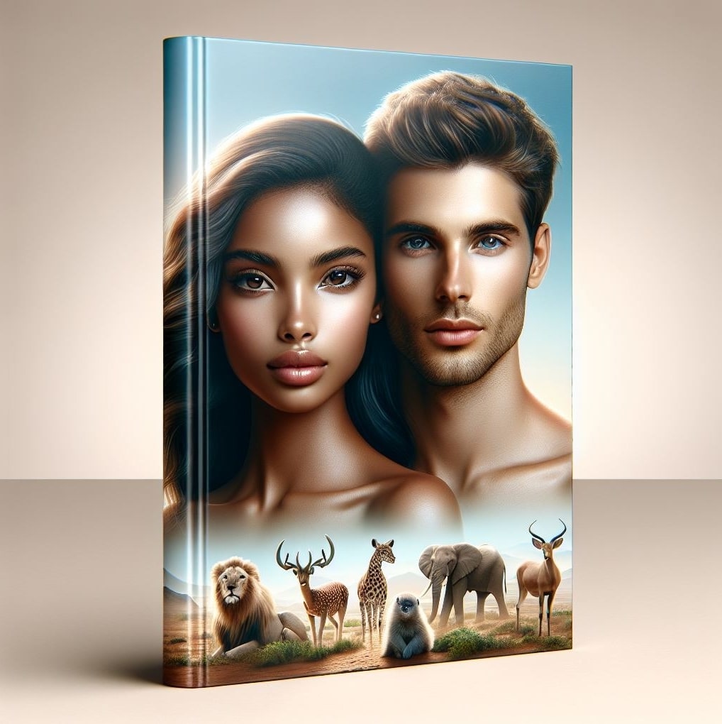 Visiting animals from Africa book cover