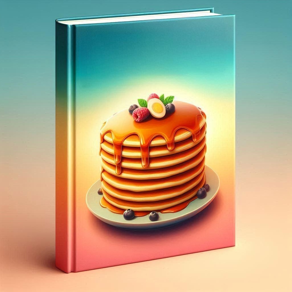 Pancakes cooking book cover