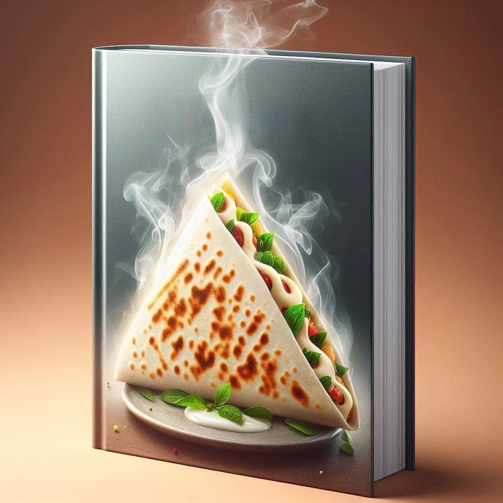 Quesadilla cooking book cover