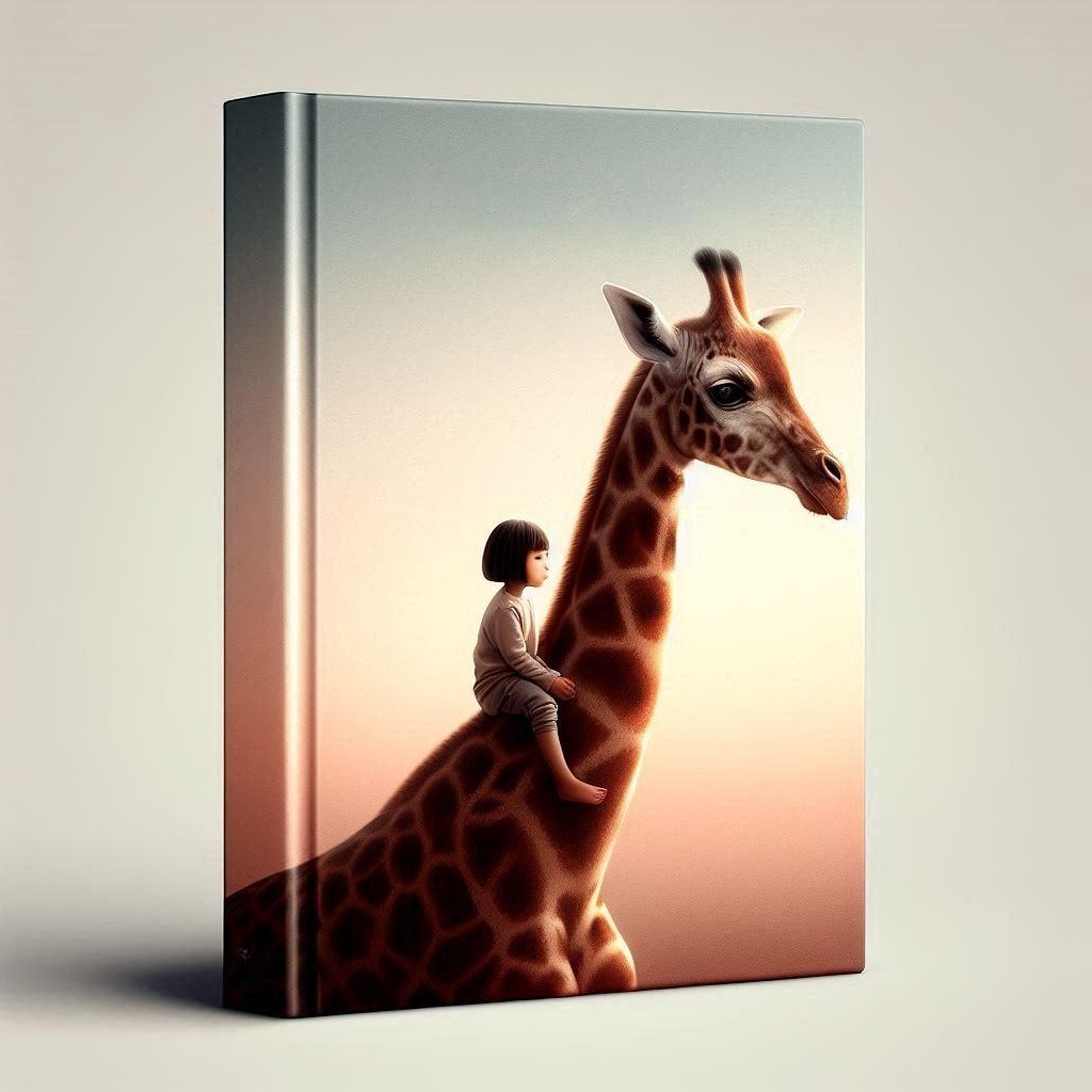 The Elegant Giraffe children Book Cover