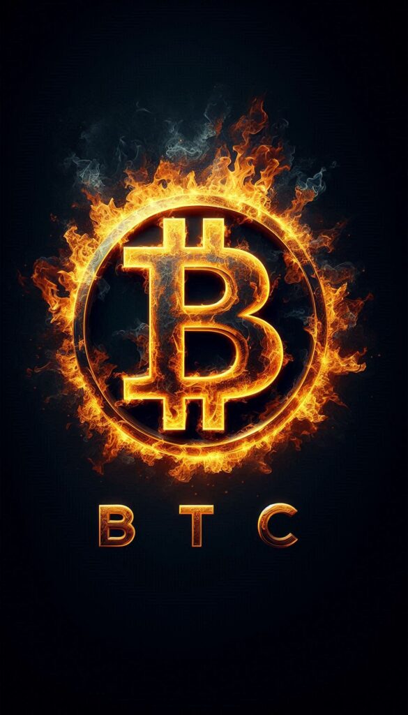 Bitcoin in Flames book cover