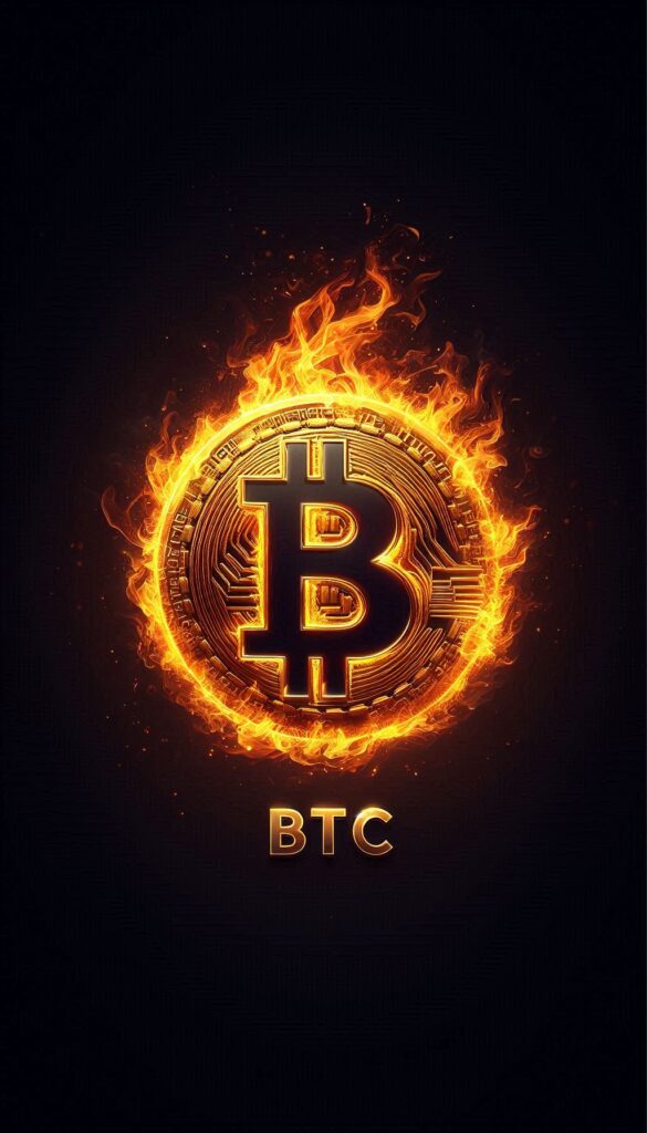 Bitcoin in Flames book cover