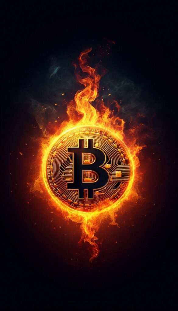 Bitcoin in Flames book cover