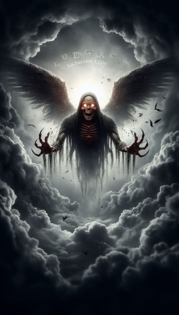 Book cover horror Angel 