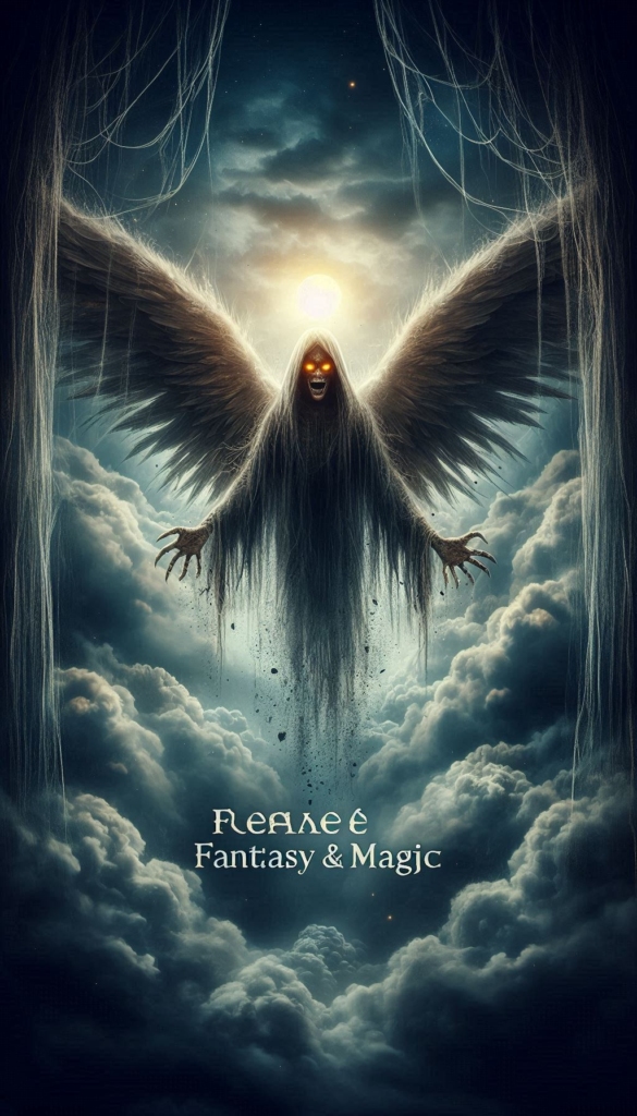 Book cover horror Angel