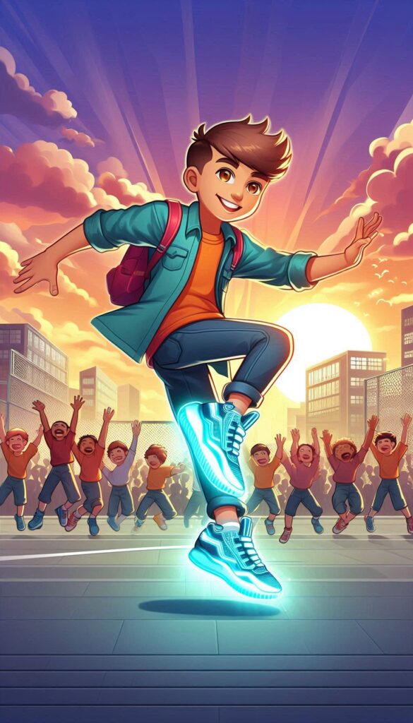 Boy with Light Shoes book cover