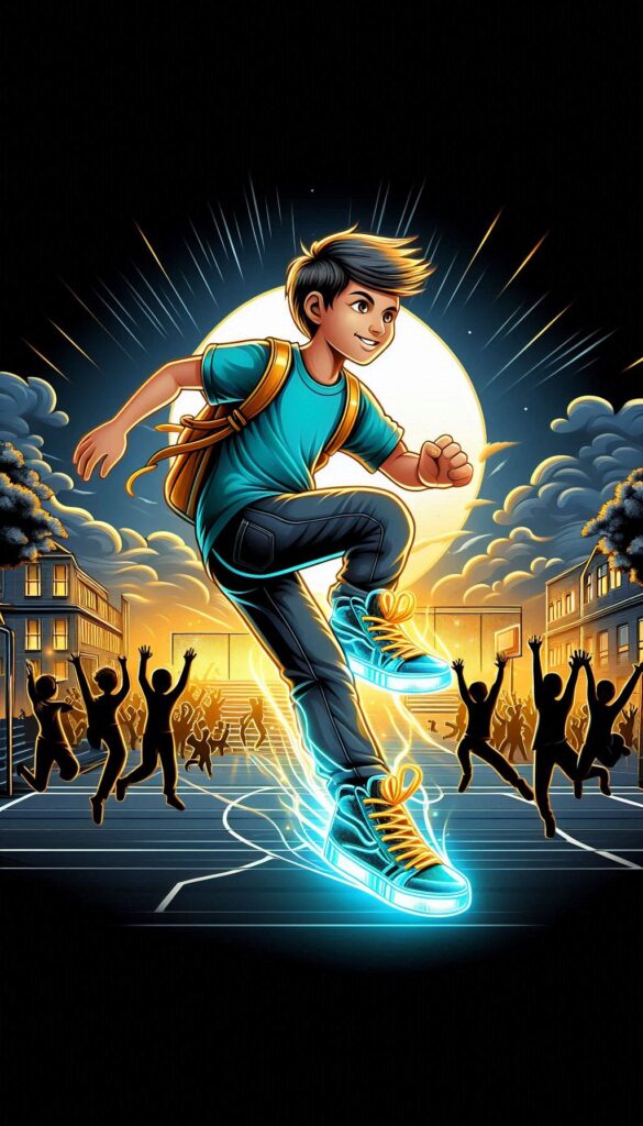 Boy with Light Shoes book cover