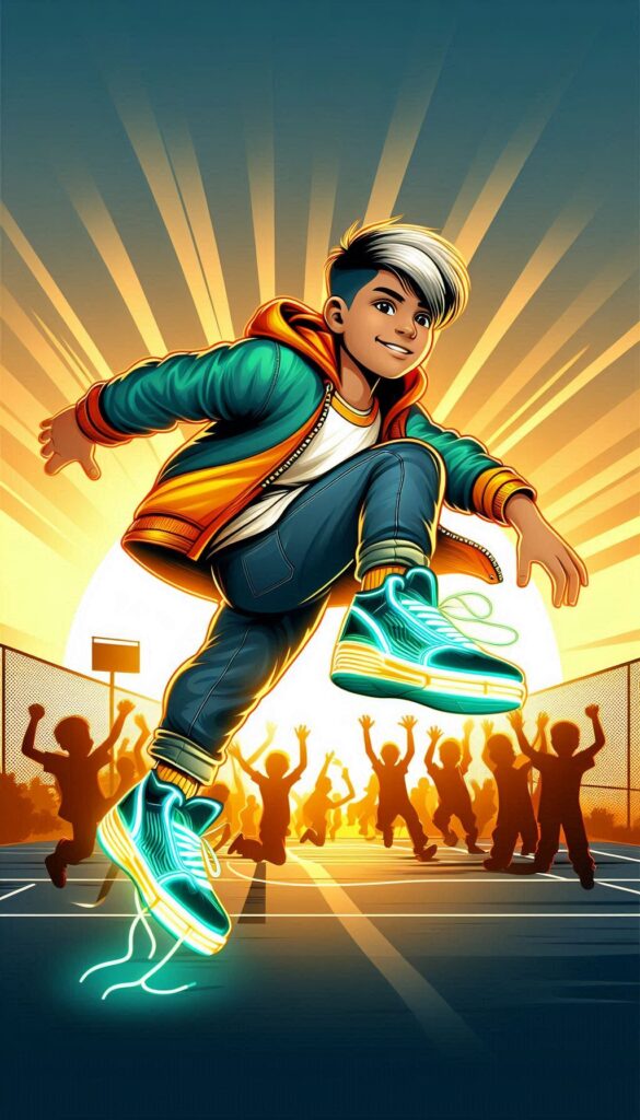 Boy with Light Shoes book cover