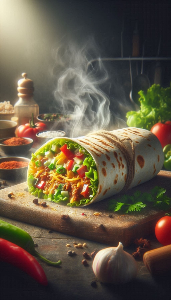 Burrito Recipes for Every Home book cover