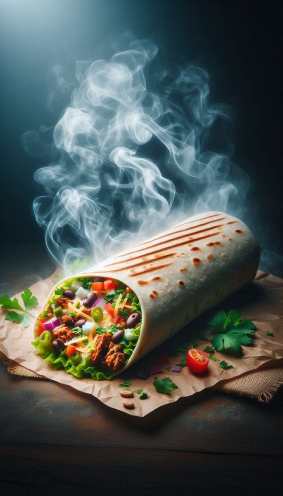 Burrito Recipes for Every Home book cover