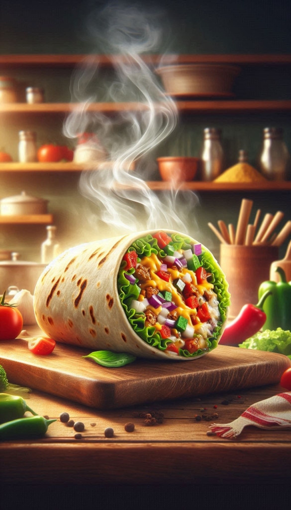 Burrito Recipes for Every Home book cover