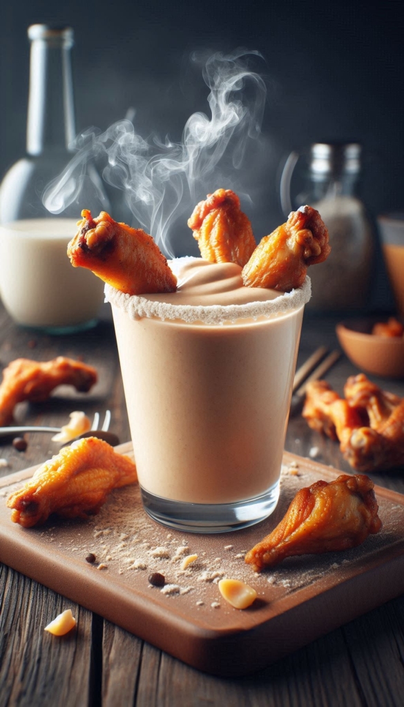 Chicken Wings Smoothie recipes book covers 