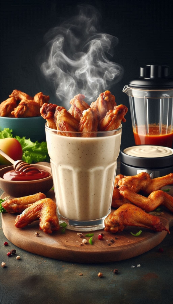 Chicken Wings Smoothie recipes book covers