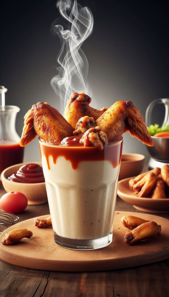 Chicken Wings Smoothie recipes book covers