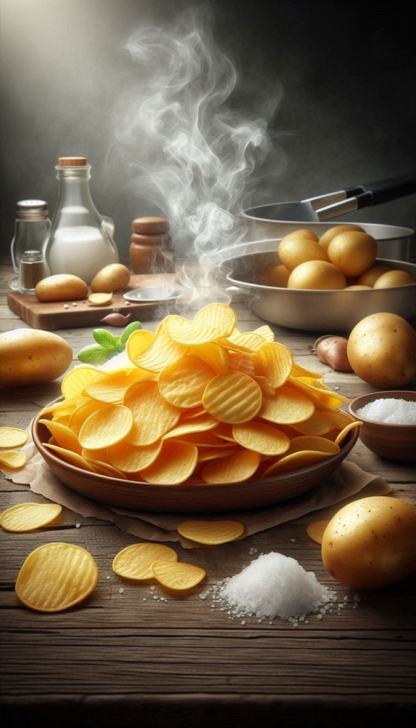 Chips recipe book cover 