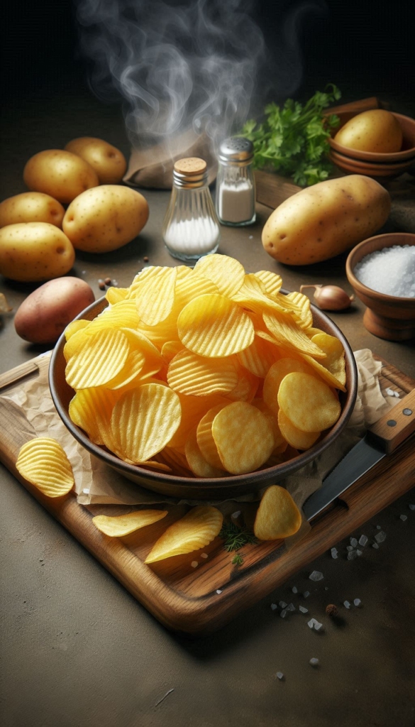 Chips recipe book cover 