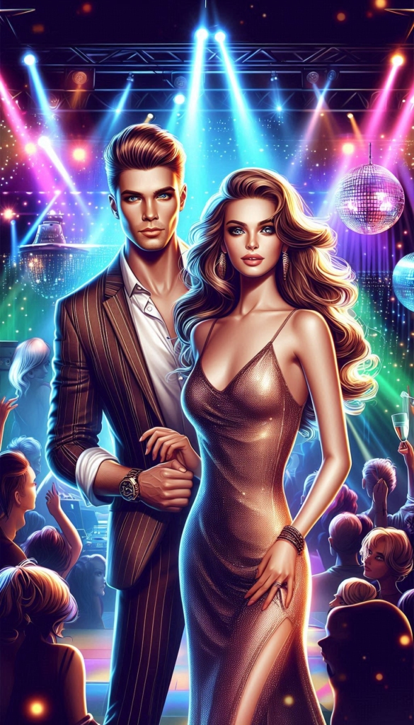 Couple in nightclub book cover