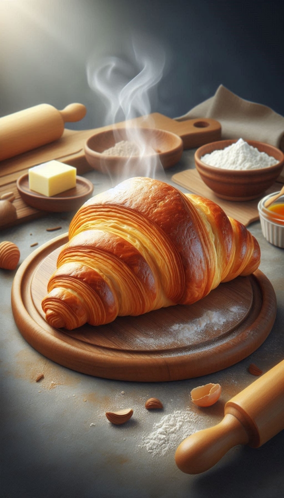 Croissant recipe ebook cover 