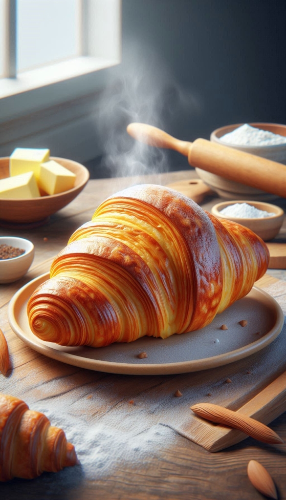 Croissant recipe ebook cover