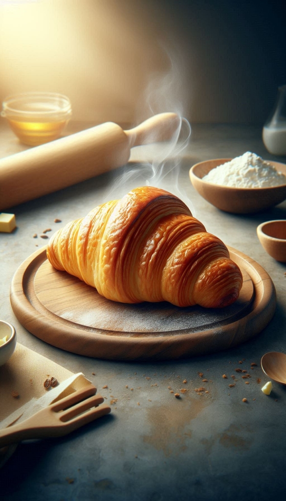 Croissant recipe ebook cover 