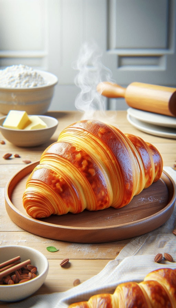 Croissant recipe ebook cover 