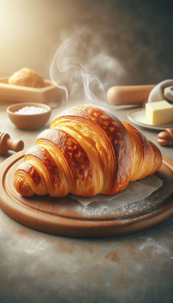 Croissant recipe ebook cover 