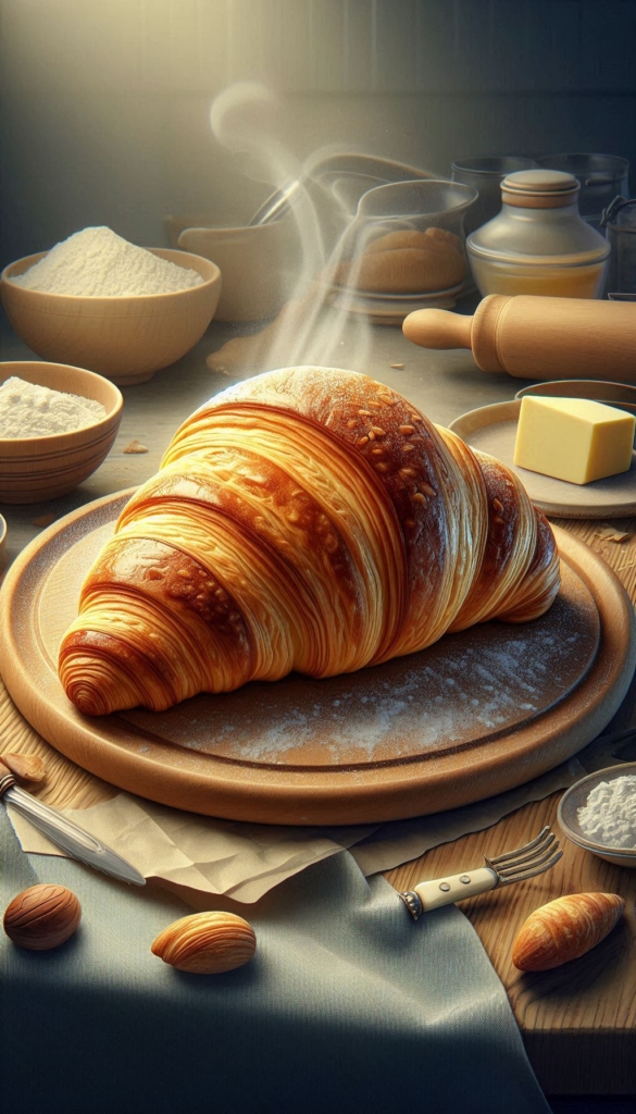 Croissant recipe ebook cover