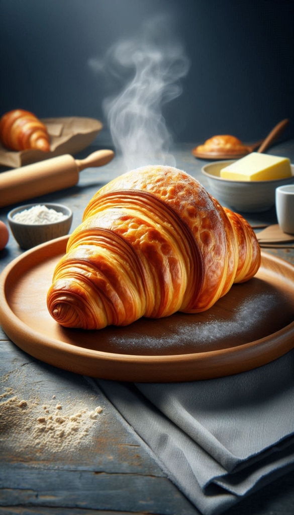 Croissant recipe ebook cover