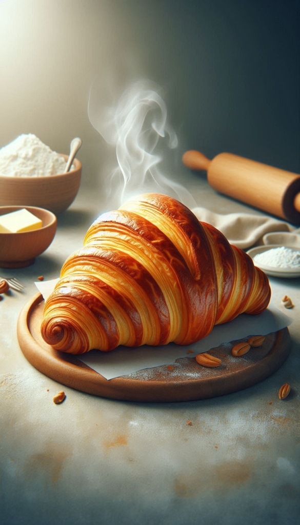 Croissant recipe ebook cover