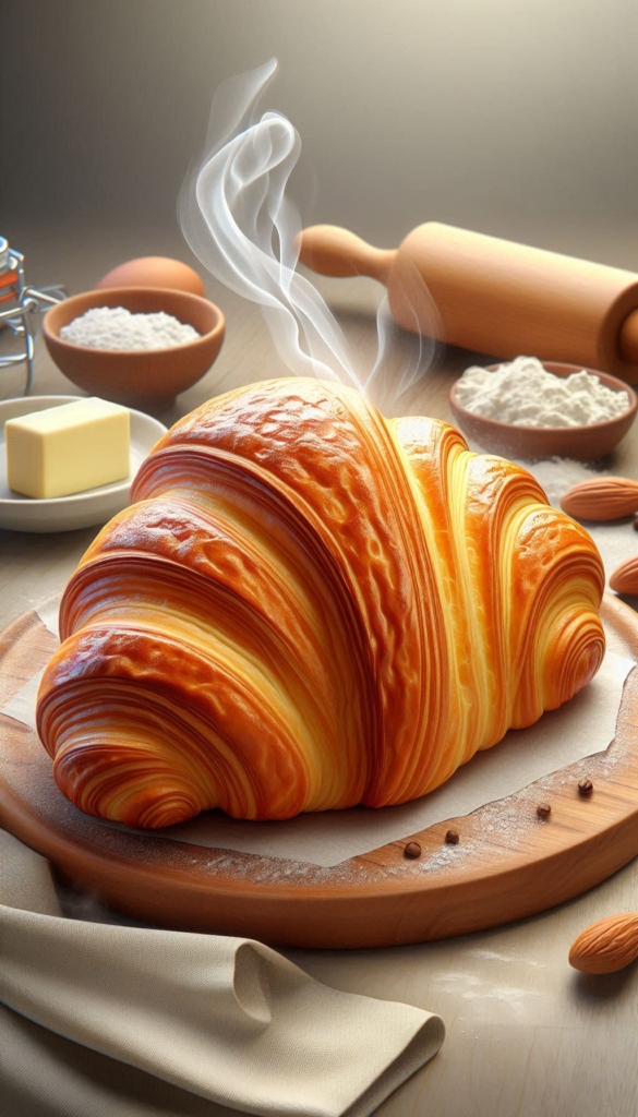 Croissant recipe ebook cover