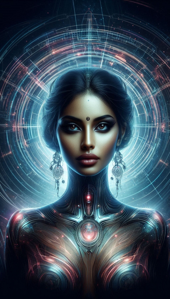 Cyborg Woman in Space book cover