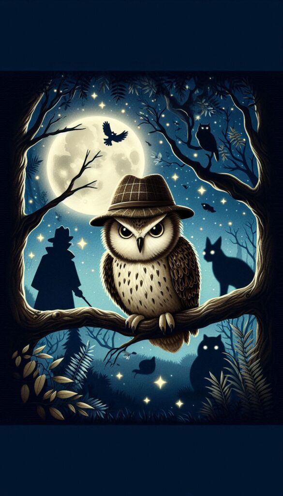 Detective Owl Moonlight book cover