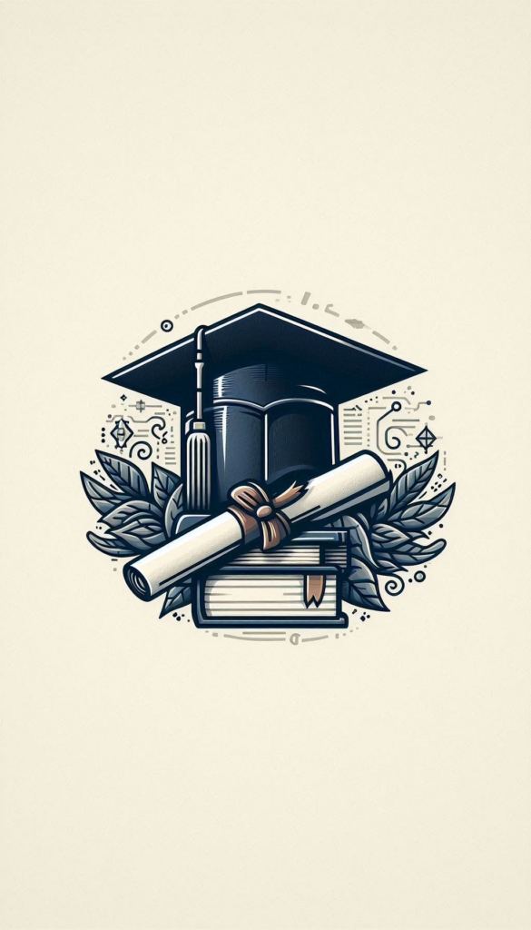 Graduation Cap and Diploma book covers