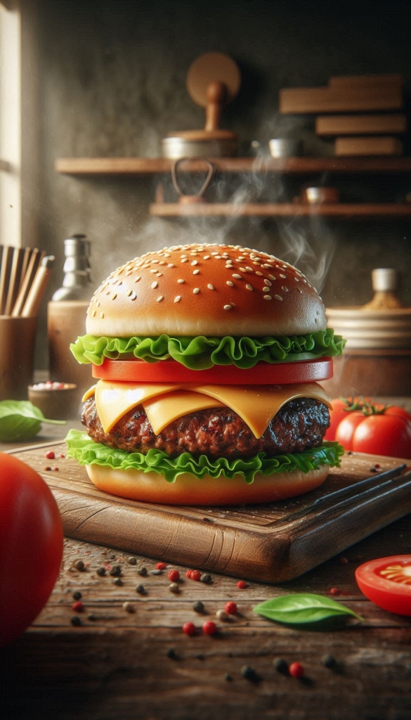 Hamburger recipe ebook cover