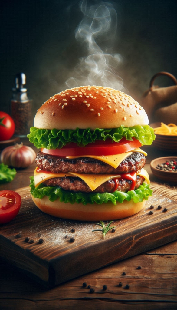 Hamburger recipe ebook cover