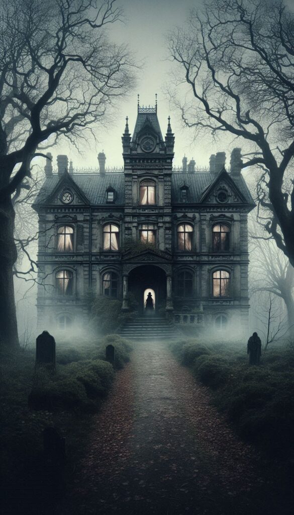 Haunting of Blackwood Manor book cover