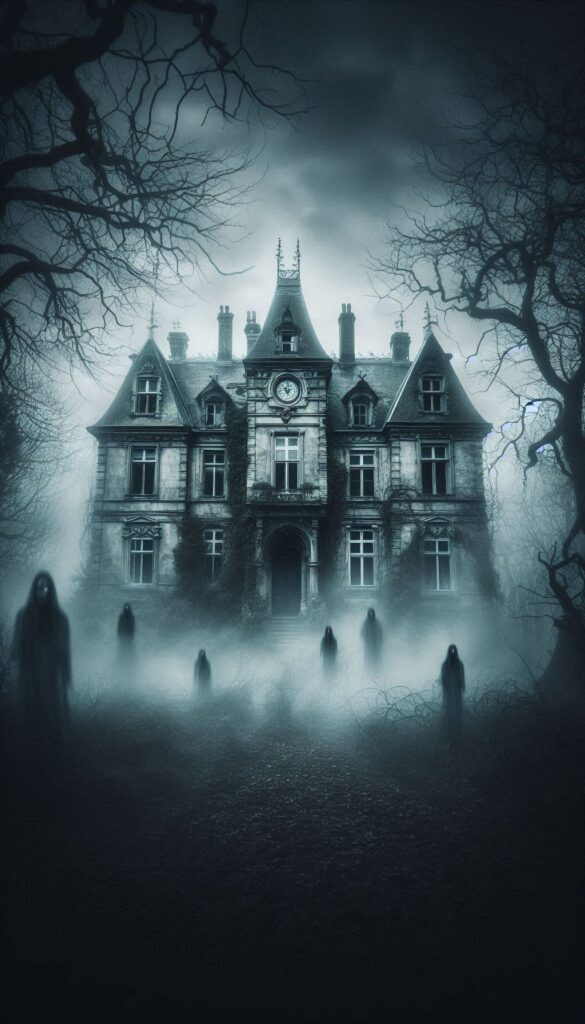 Haunting of Blackwood Manor book cover