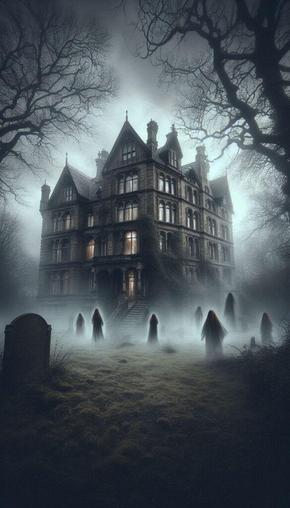 Haunting of Blackwood Manor book cover