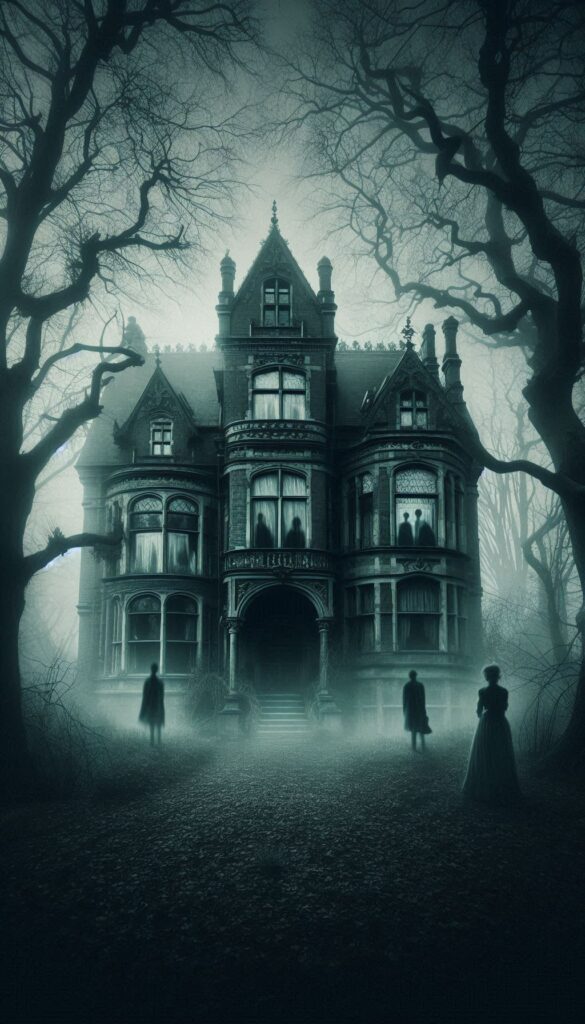 Haunting of Blackwood Manor book cover