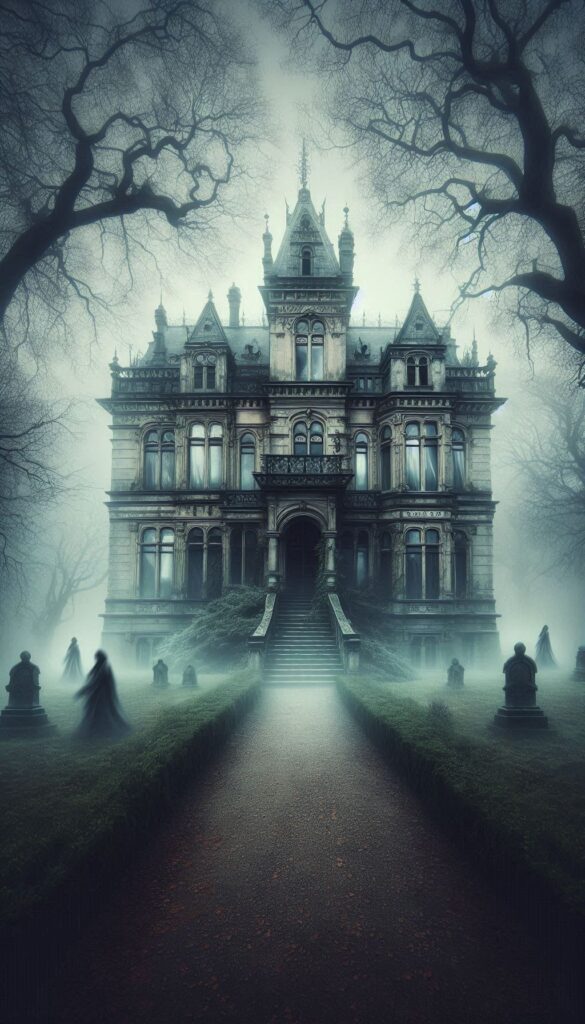 Haunting of Blackwood Manor book cover