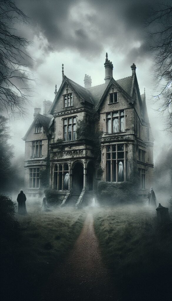 Haunting of Blackwood Manor book cover