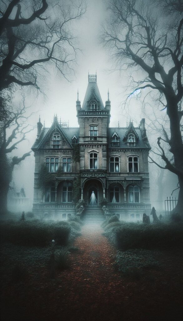 Haunting of Blackwood Manor book cover