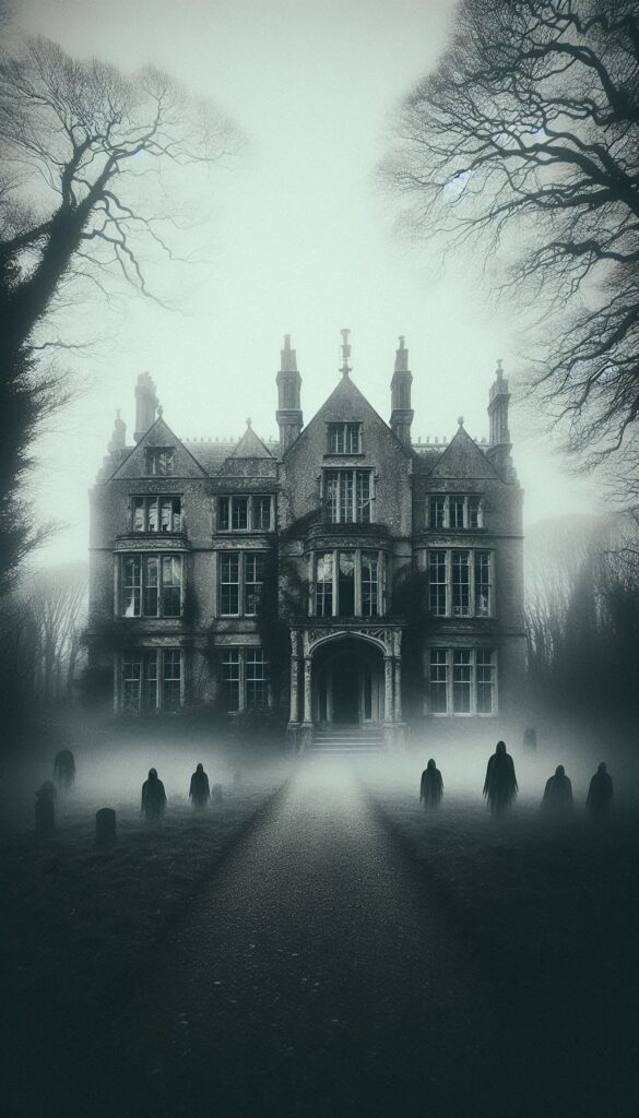 Haunting of Blackwood Manor book cover