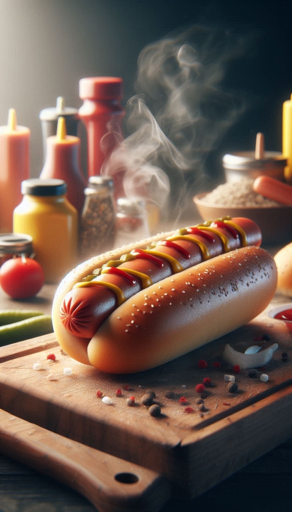 Hot Dog Recipes for Every Home book cover