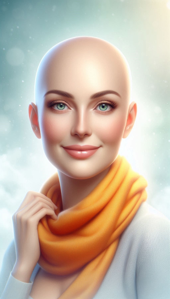 Inspirational Cancer Survivor Portrait Book Cover