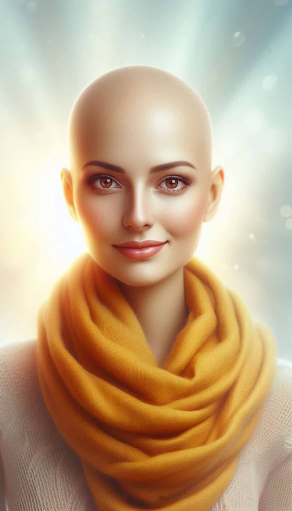 Inspirational Cancer Survivor Portrait Book Cover